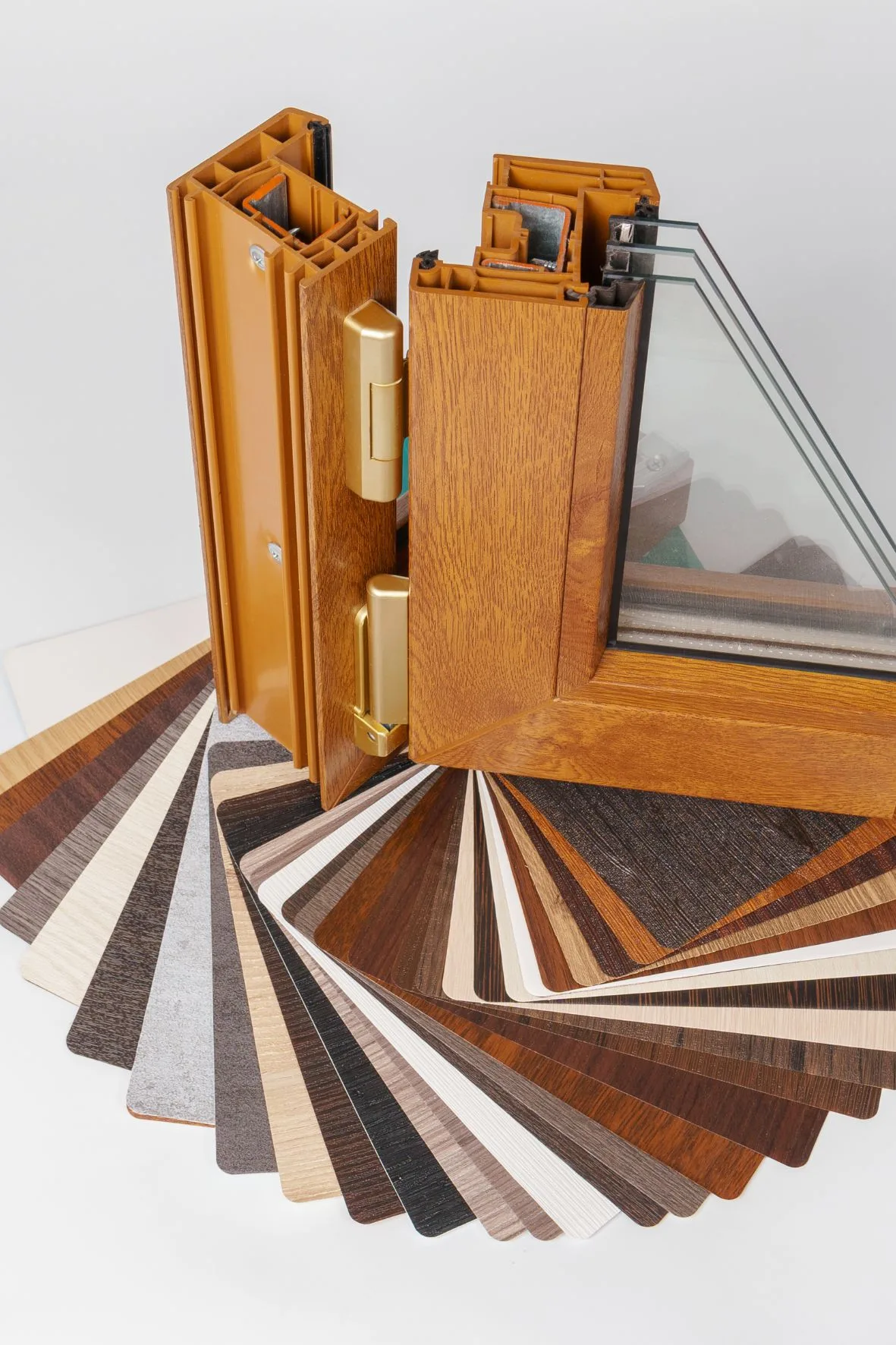 fenêtre imitation bois