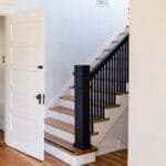 escalier bois avec rambarde en bois