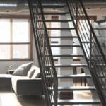 escalier droit atelier